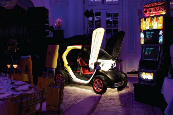 Renault twizy po navdihu Freddya Mercurya